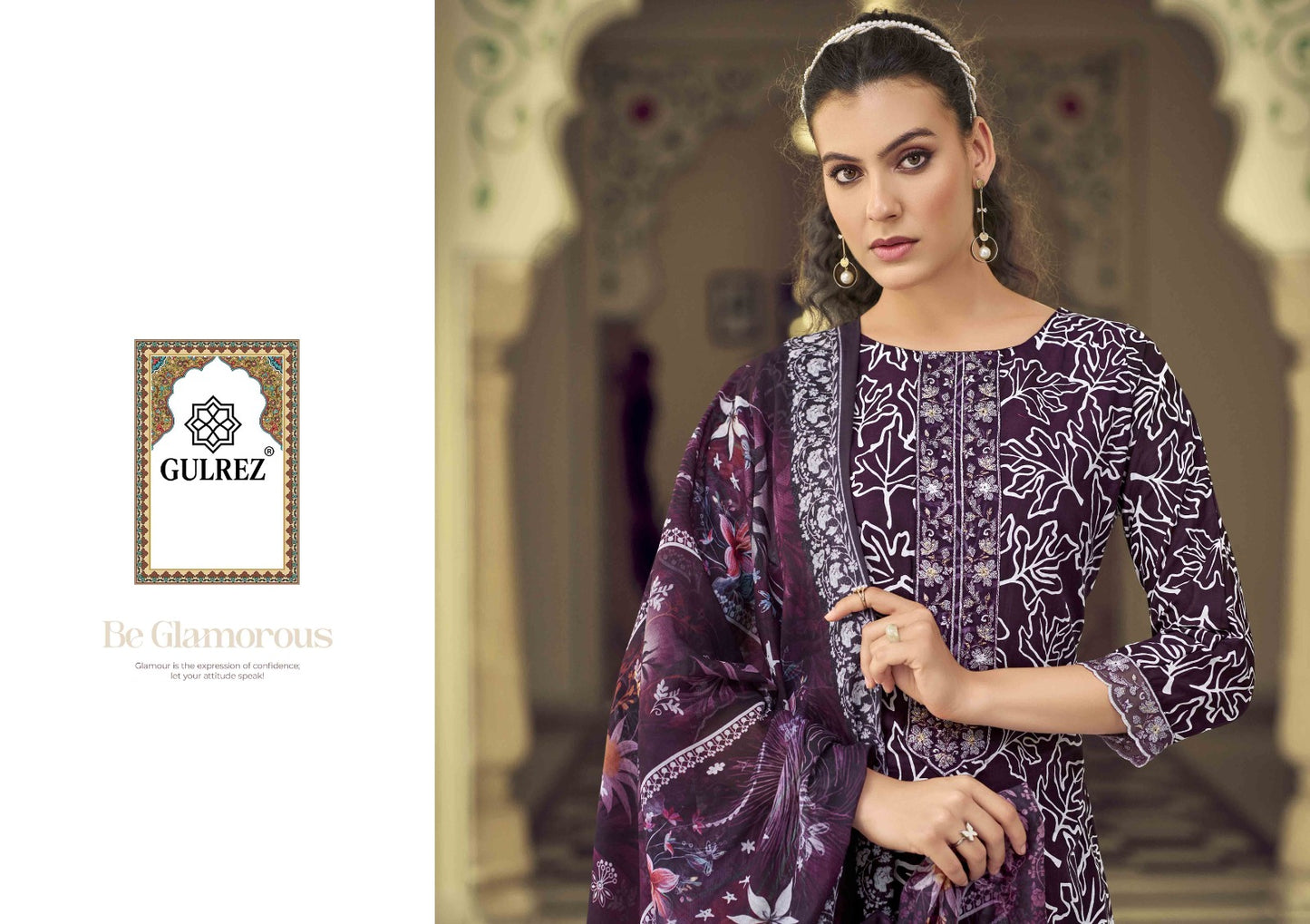 Fariha Gulrez Cotton Karachi Readymade Suits Supplier Gujarat