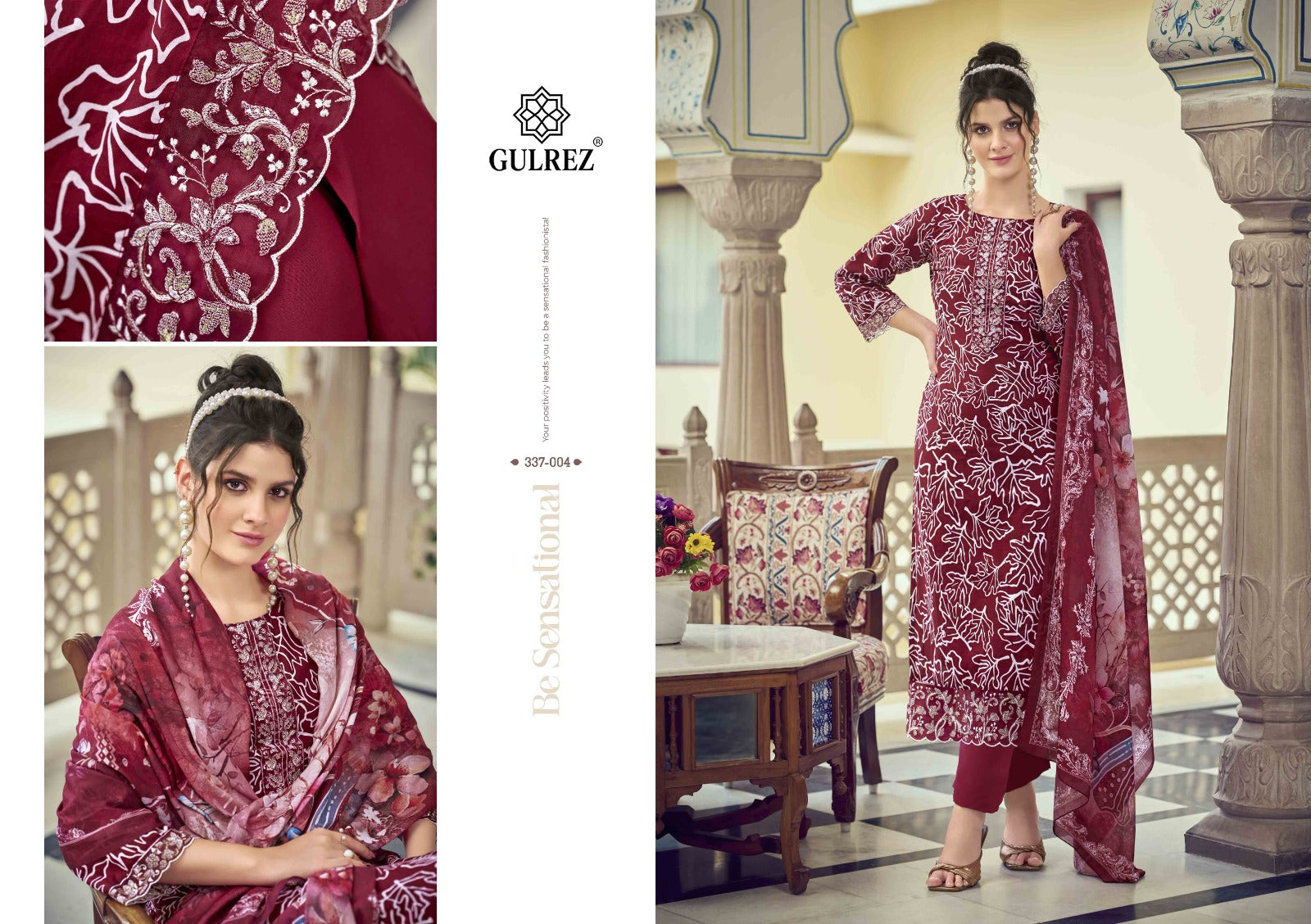 Fariha Gulrez Cotton Karachi Readymade Suits Supplier Gujarat
