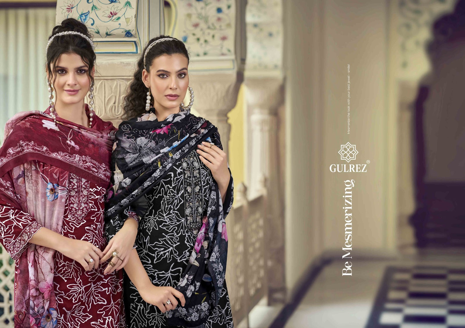 Fariha Gulrez Cotton Karachi Readymade Suits Supplier Gujarat