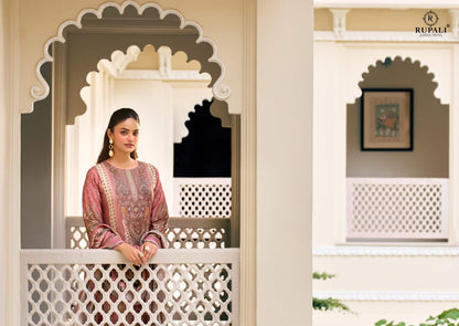 Farishta Rupali Viscose Muslin Pant Style Suits Exporter Gujarat