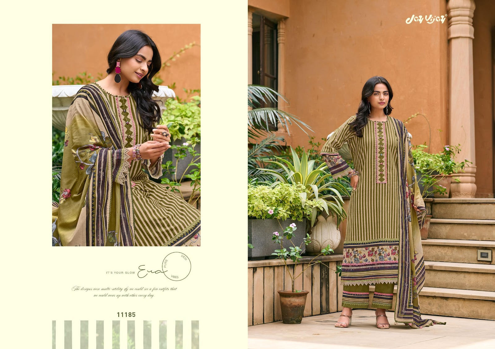 Farishtey Jay Vijay Cotton Pant Style Suits Supplier