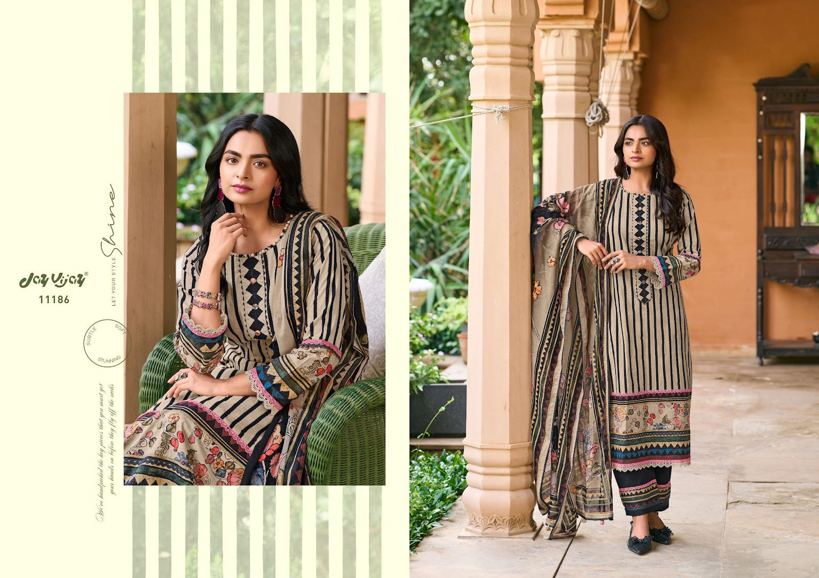 Farishtey Jay Vijay Cotton Pant Style Suits Supplier