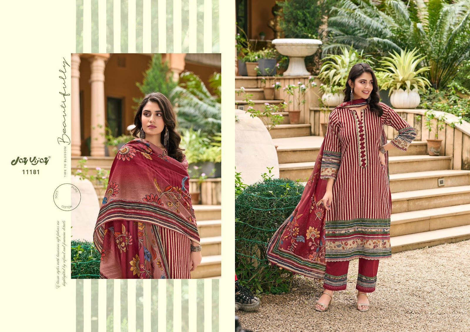 Farishtey Jay Vijay Cotton Pant Style Suits Supplier