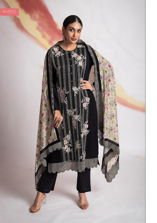 Farizi Naariti Muslin Pant Style Suits Manufacturer India