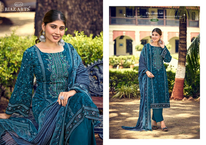 Farmaish Vol 2 Riaz Art Cotton Cambric Karachi Salwar Suits Exporter Ahmedabad