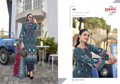 Farmaish Vol 7 Pakiza Prints Jam Satin Karachi Salwar Suits Manufacturer