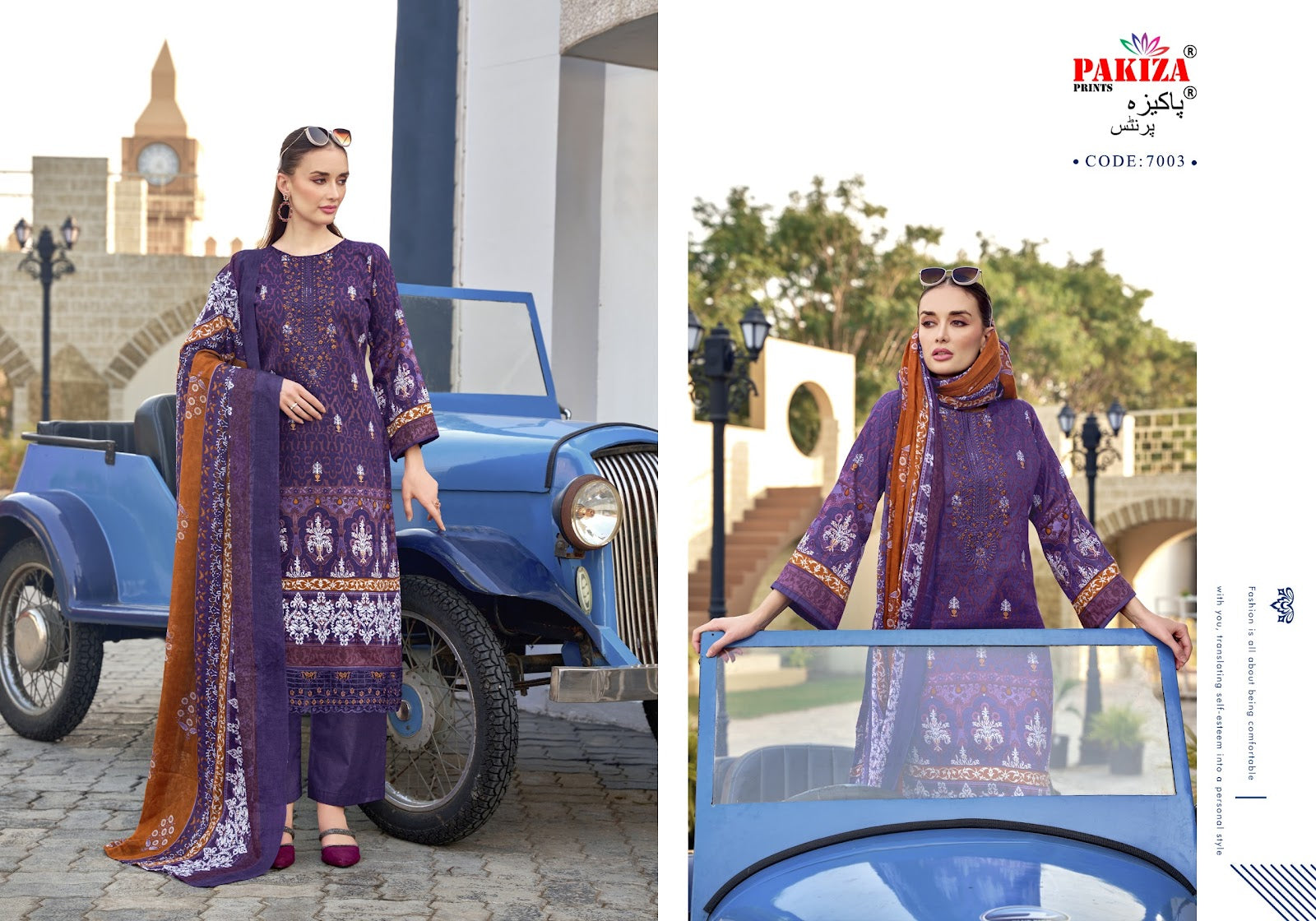 Farmaish Vol 7 Pakiza Prints Jam Satin Karachi Salwar Suits Manufacturer