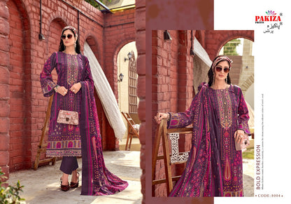Farmaish Vol 8 Pakiza Prints Jam Satin Karachi Salwar Suits Supplier India