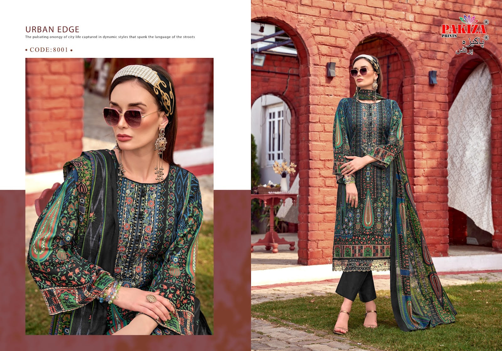 Farmaish Vol 8 Pakiza Prints Jam Satin Karachi Salwar Suits Supplier India