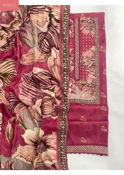 Faroz Naariti Mul Chanderi Salwar Suits Supplier Gujarat
