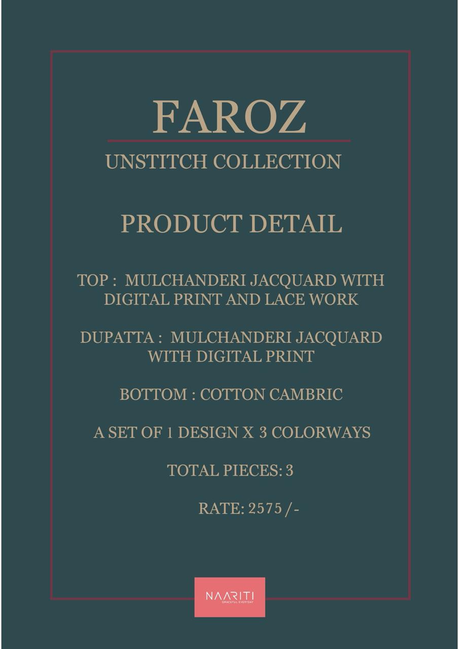 Faroz Naariti Mul Chanderi Salwar Suits Supplier Gujarat