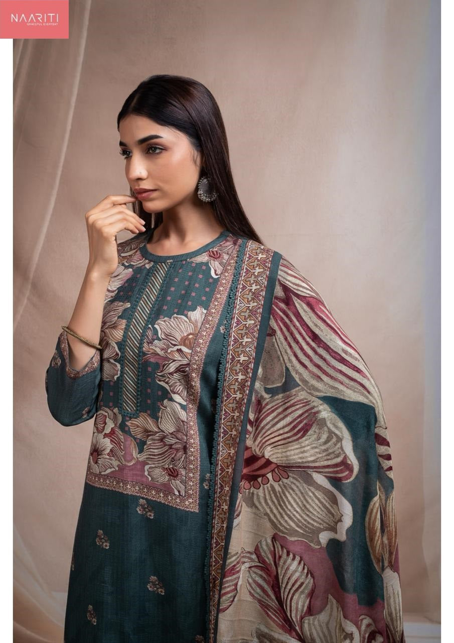 Faroz Naariti Mul Chanderi Salwar Suits Supplier Gujarat