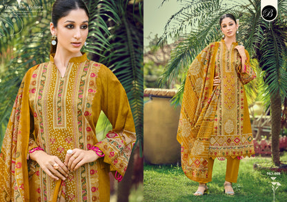 Farzana Belliza Designer Studio Cotton Karachi Readymade Suits Wholesale Price