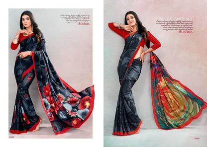Fashion-6001 Sushma Crape Sarees
