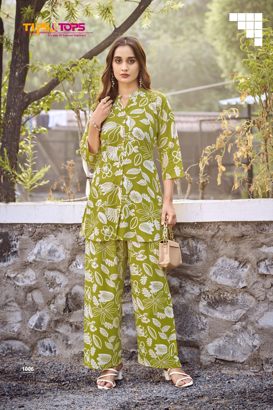 Fashion Beats Vol 10 Tips Tops Reyon Co Ord Set Manufacturer Gujarat