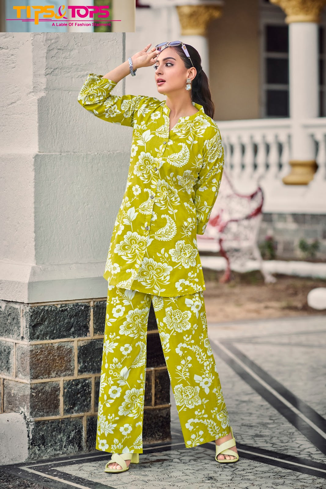 Fashion Beats Vol 11 Tips Tops Reyon Co Ord Set Supplier Gujarat