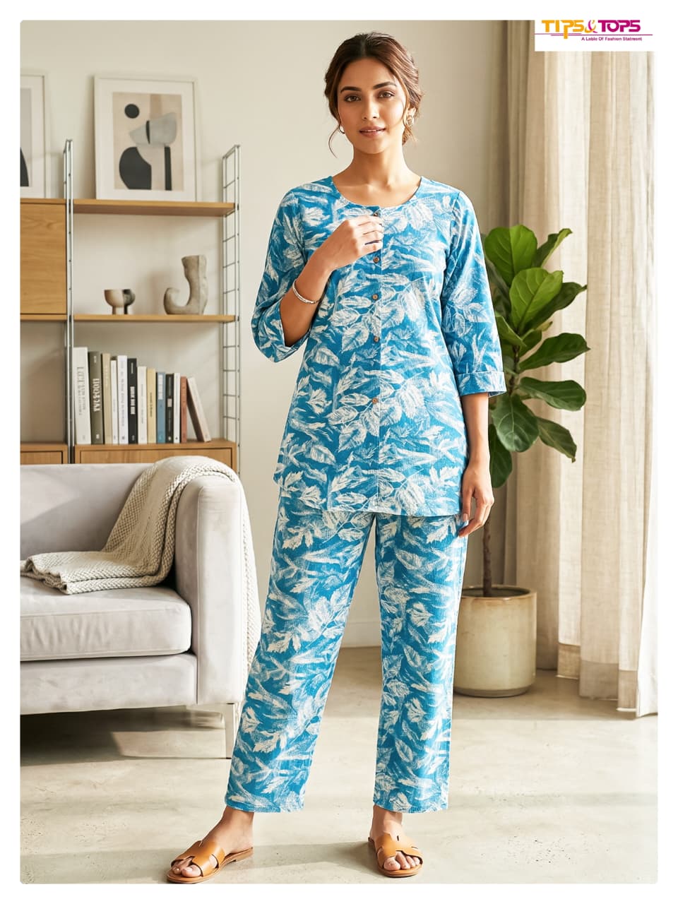 Fashion Beats Vol 16 Tips Tops Reyon Co Ord Set Supplier Ahmedabad