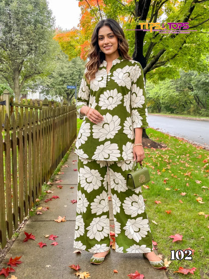 Fashion Beats Vol 17 Tips Tops Reyon Co Ord Set Exporter Ahmedabad