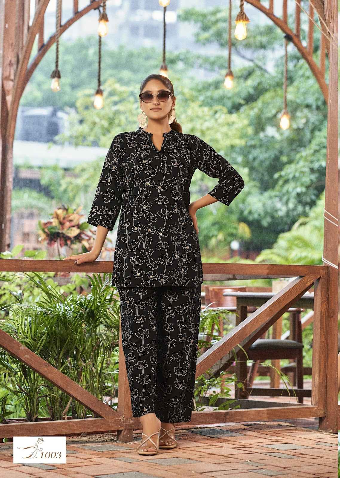 Fashion Beats Vol 7 Tips Tops Heavy Reyon Co Ord Set Exporter Gujarat