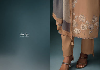 Fashion Icon Omtex Silk Pant Style Suits Supplier