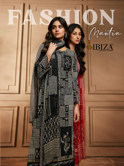 Fashion Mantra Ibiza Cambric Cotton Pant Style Suits Exporter India