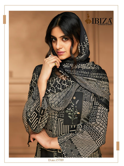 Fashion Mantra Ibiza Cambric Cotton Pant Style Suits Exporter India