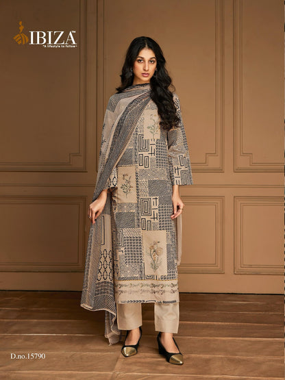 Fashion Mantra Ibiza Cambric Cotton Pant Style Suits Exporter India