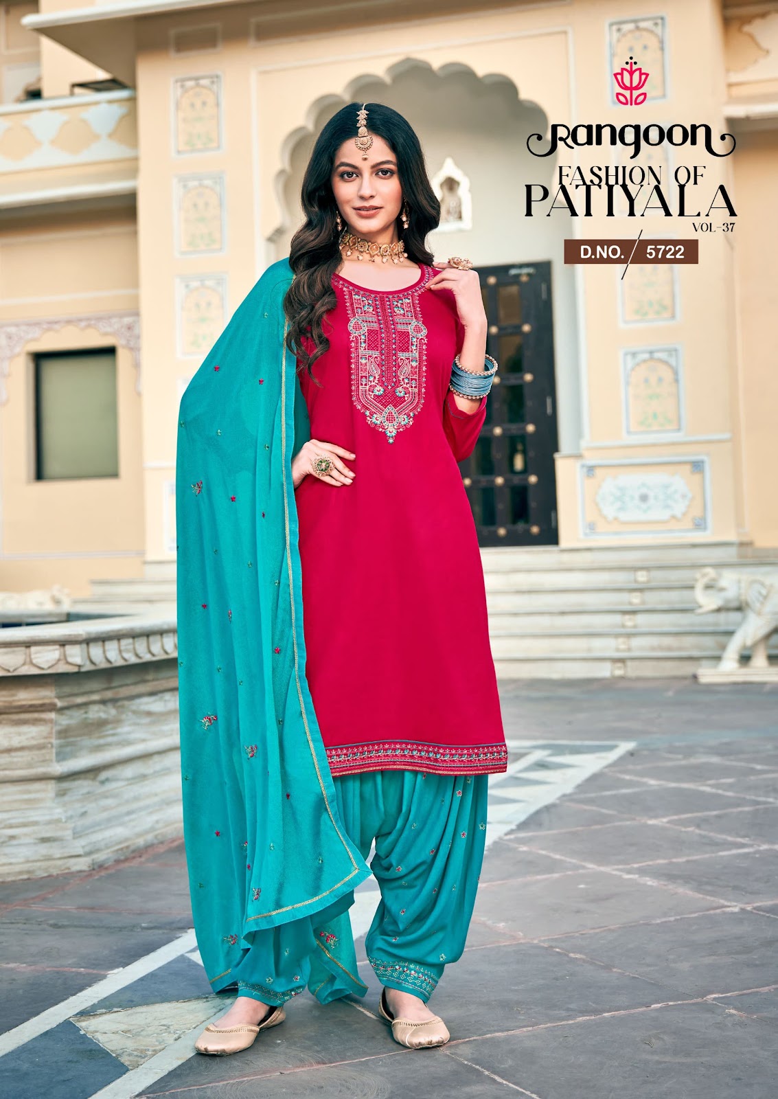 Fashion Of Patiyala Vol 37 Rangoon Jam Silk Readymade Salwar Suits  Wholesaler Gujarat