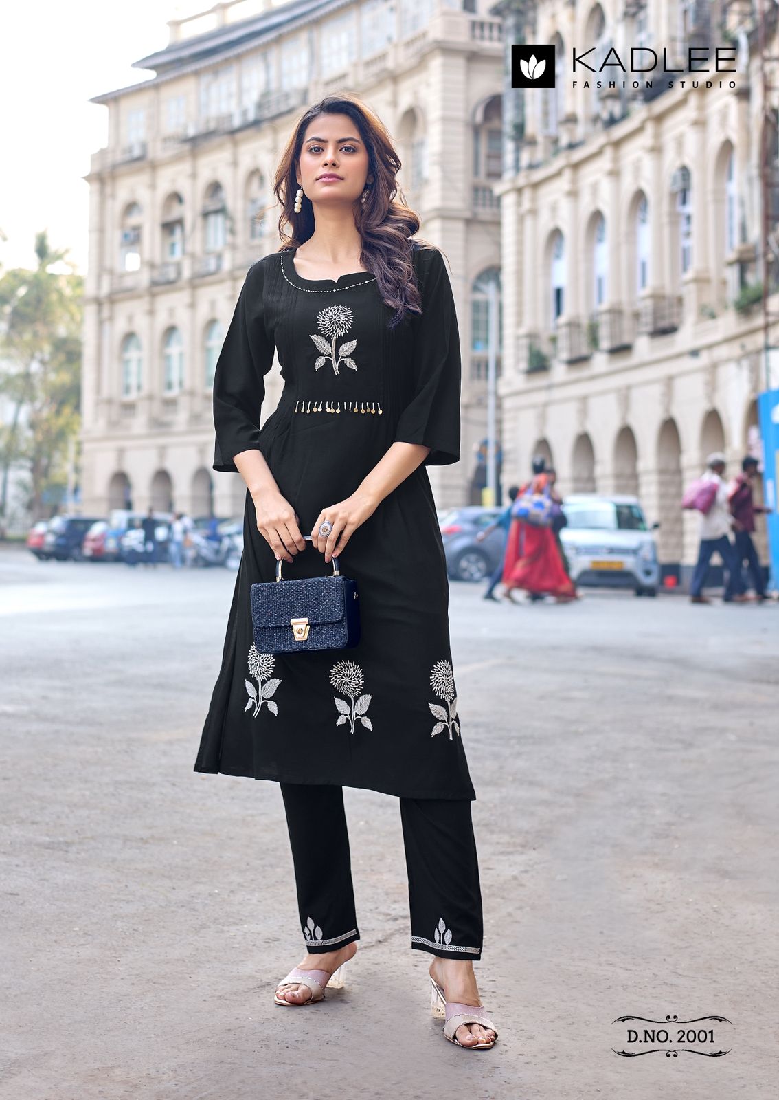 Fashion Queen Kadlee Heavy Rayon Kurti Pant Set Wholesaler Gujarat
