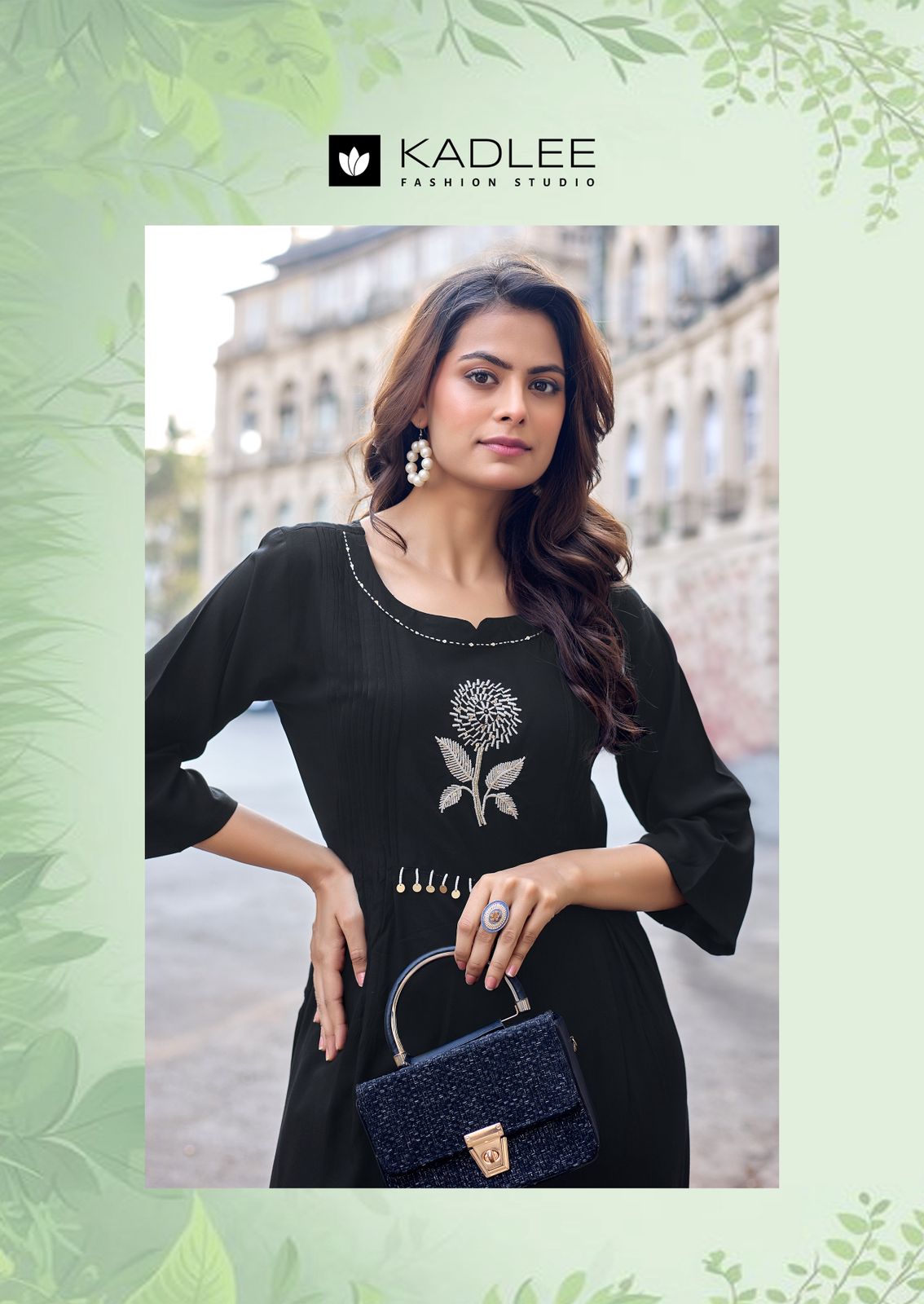 Fashion Queen Kadlee Heavy Rayon Kurti Pant Set Wholesaler Gujarat