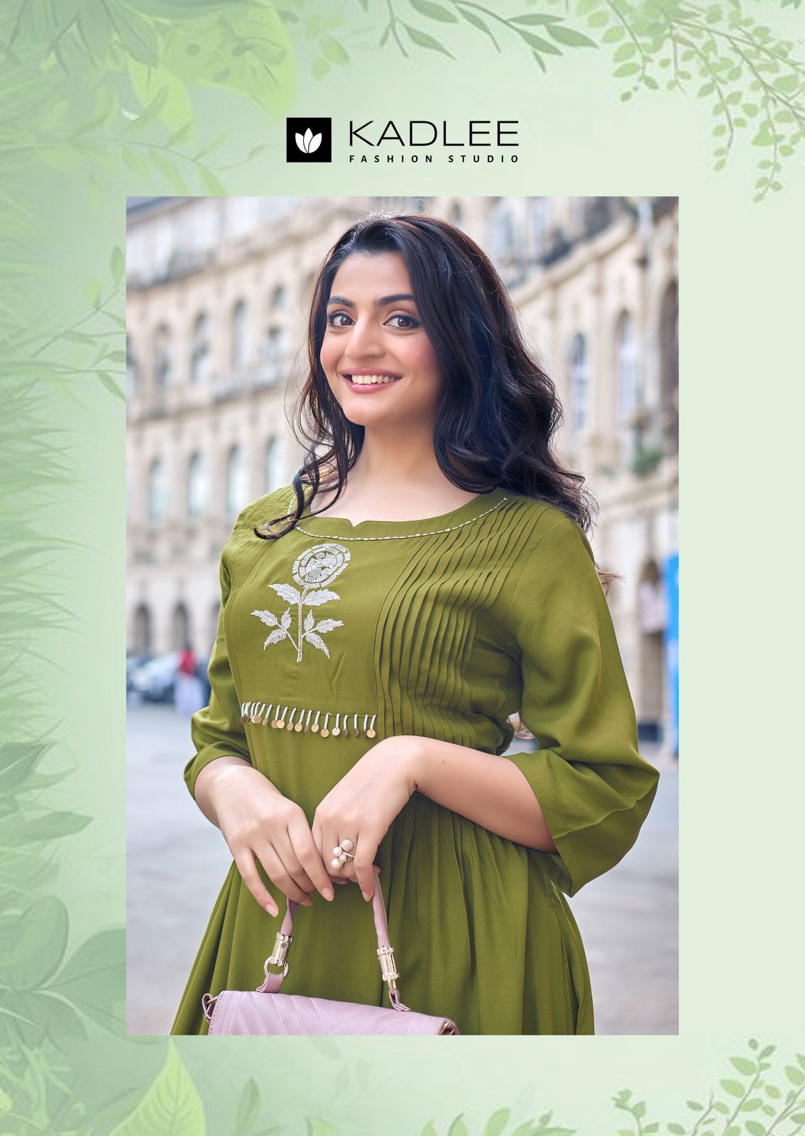 Fashion Queen Kadlee Heavy Rayon Kurti Pant Set Wholesaler Gujarat
