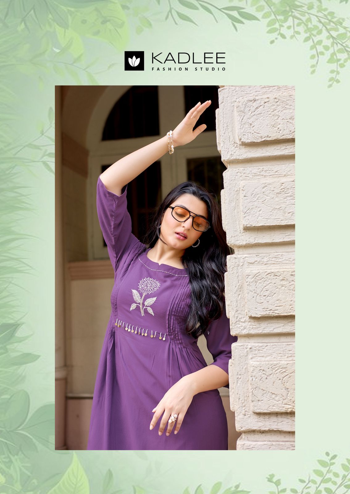 Fashion Queen Kadlee Heavy Rayon Kurti Pant Set Wholesaler Gujarat