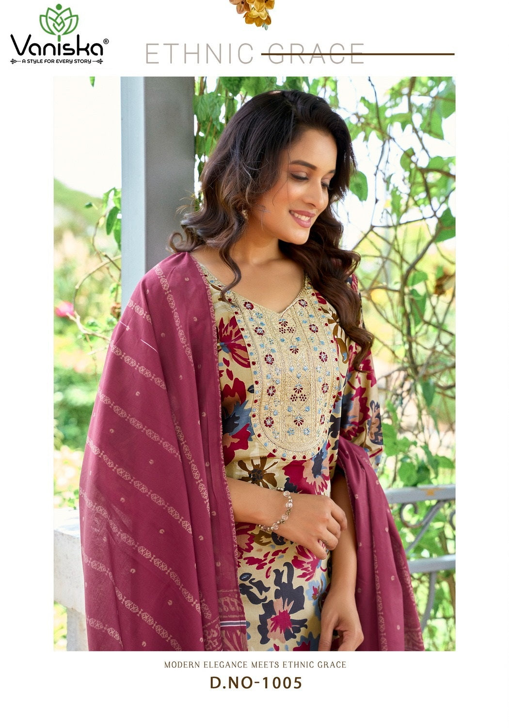 Fashion Story Vol 1 Vaniska Viscose Readymade Pant Style Suits Manufacturer India