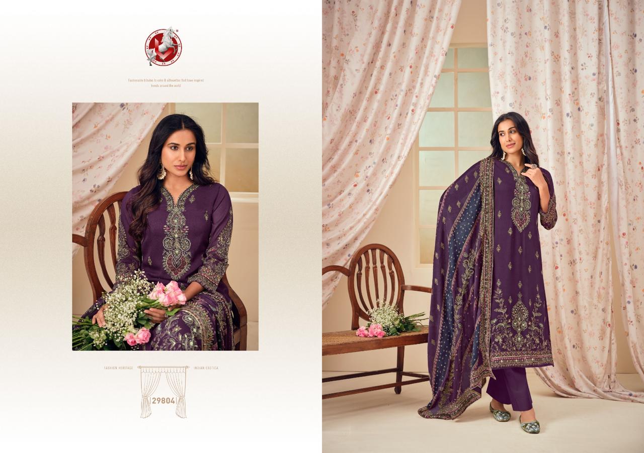 Fashion World Vol 51 Vivek Georgette Pant Style Suits Supplier Ahmedabad