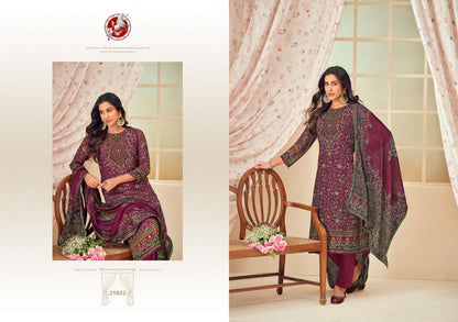 Fashion World Vol 51 Vivek Georgette Pant Style Suits Supplier Ahmedabad