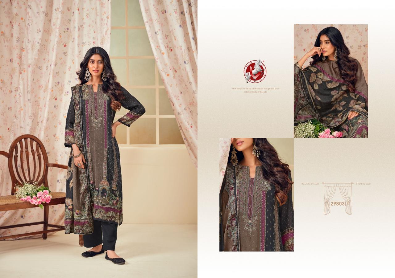 Fashion World Vol 51 Vivek Georgette Pant Style Suits Supplier Ahmedabad
