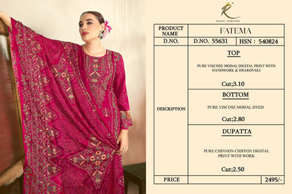 Fatema Rakhi Fashion Viscose Modal Pant Style Suits Supplier Ahmedabad