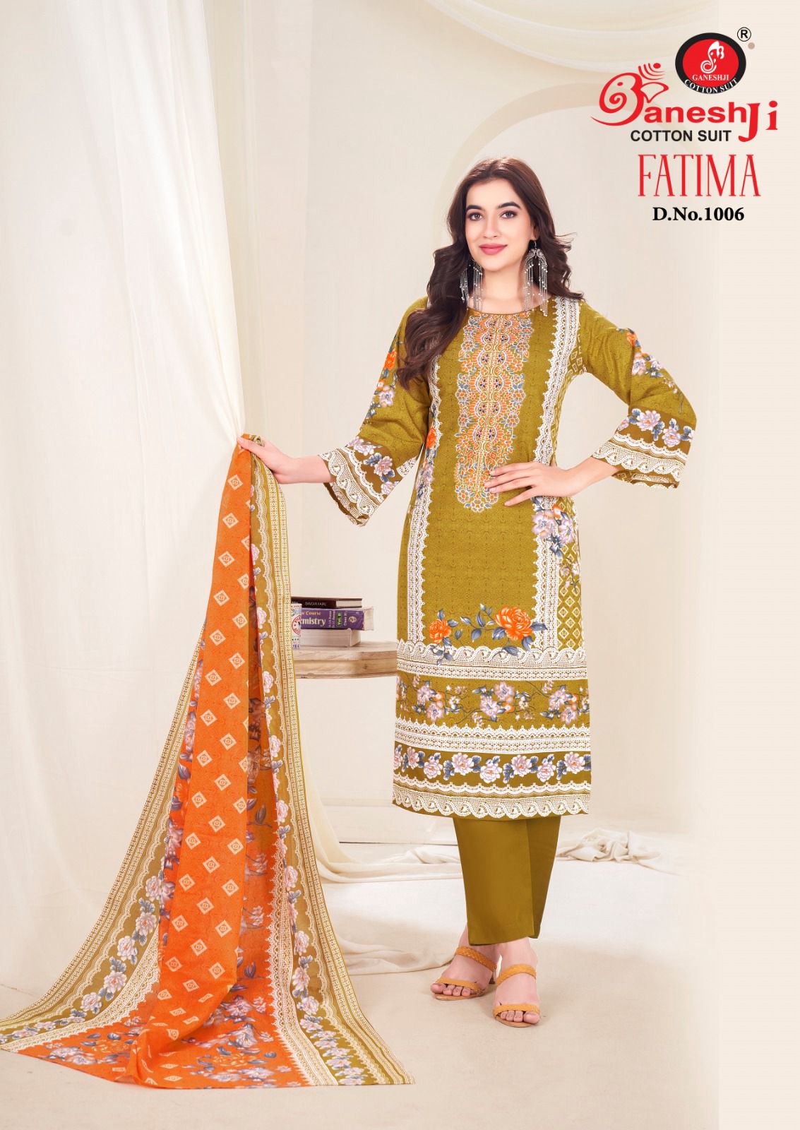 Fatima Vol 1 Ganeshji Cotton Karachi Salwar Suits Wholesale