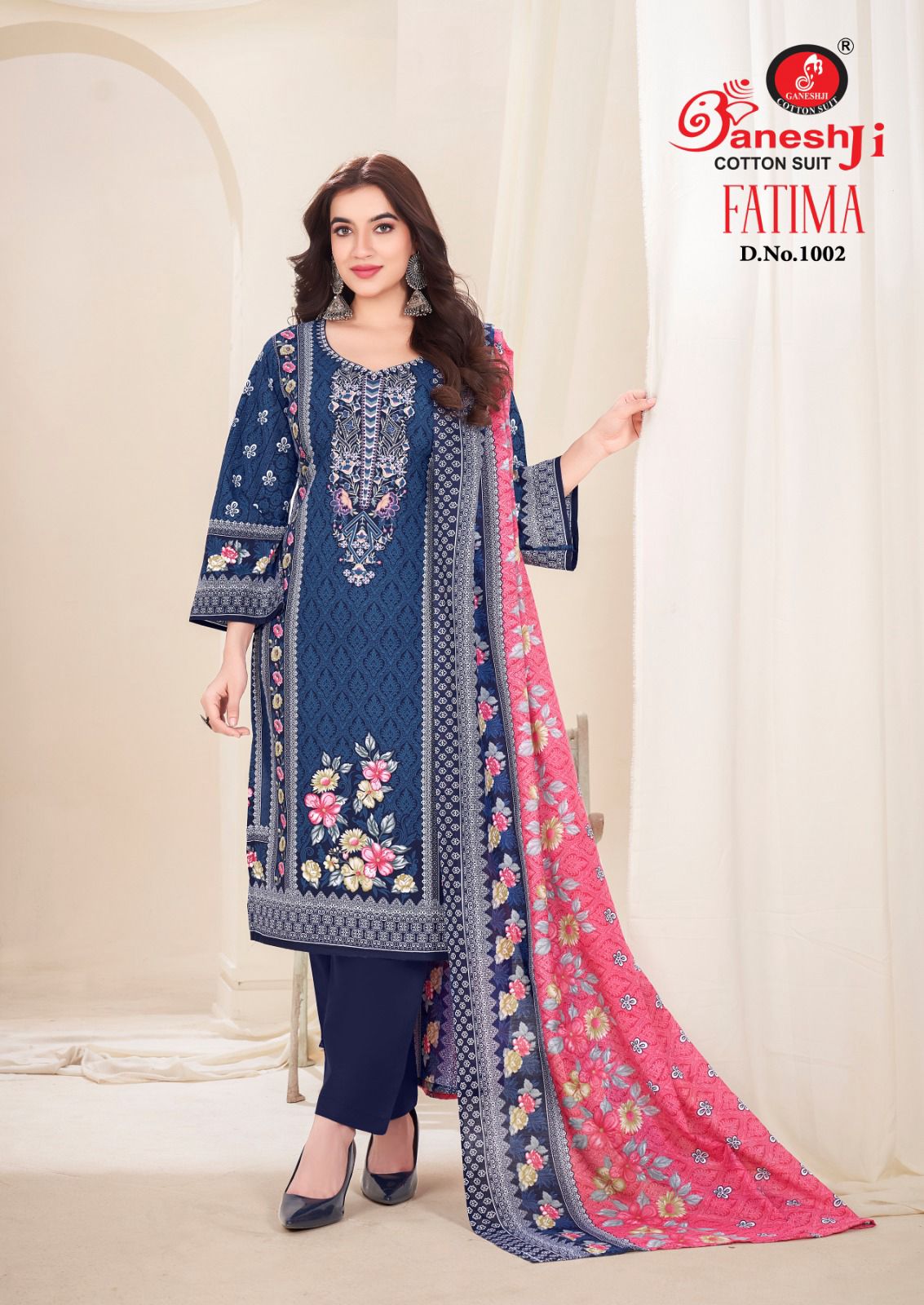 Fatima Vol 1 Ganeshji Cotton Karachi Salwar Suits Wholesale