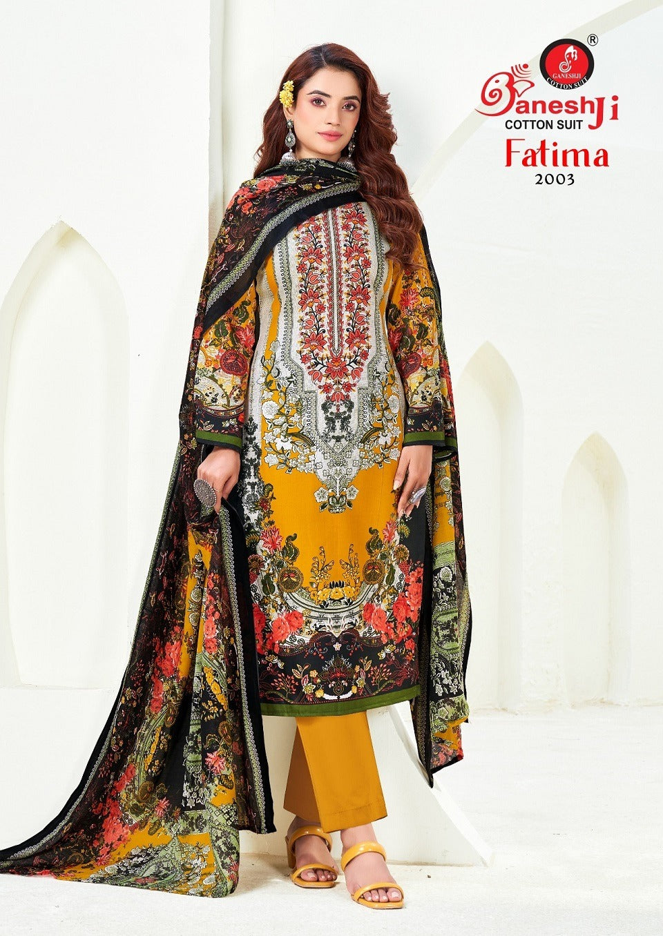 Fatima Vol 2 Ganeshji Cotton Karachi Salwar Suits Supplier India