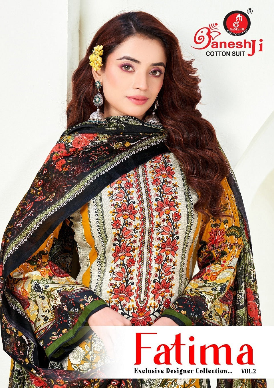 Fatima Vol 2 Ganeshji Cotton Karachi Salwar Suits Supplier India