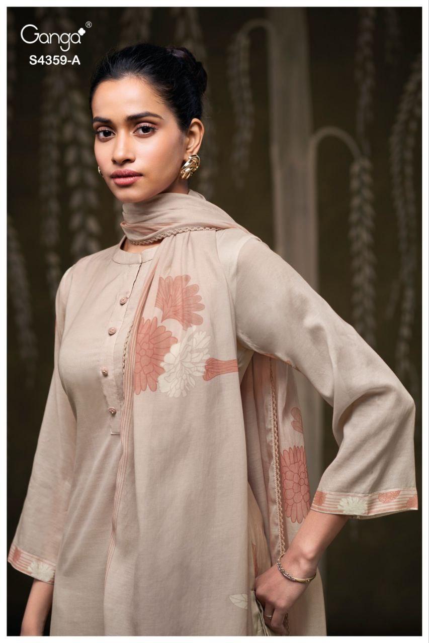 Fayara 4359 Ganga Mul Pant Style Suits Manufacturer Gujarat