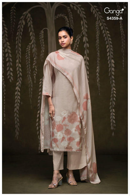 Fayara 4359 Ganga Mul Pant Style Suits Manufacturer Gujarat