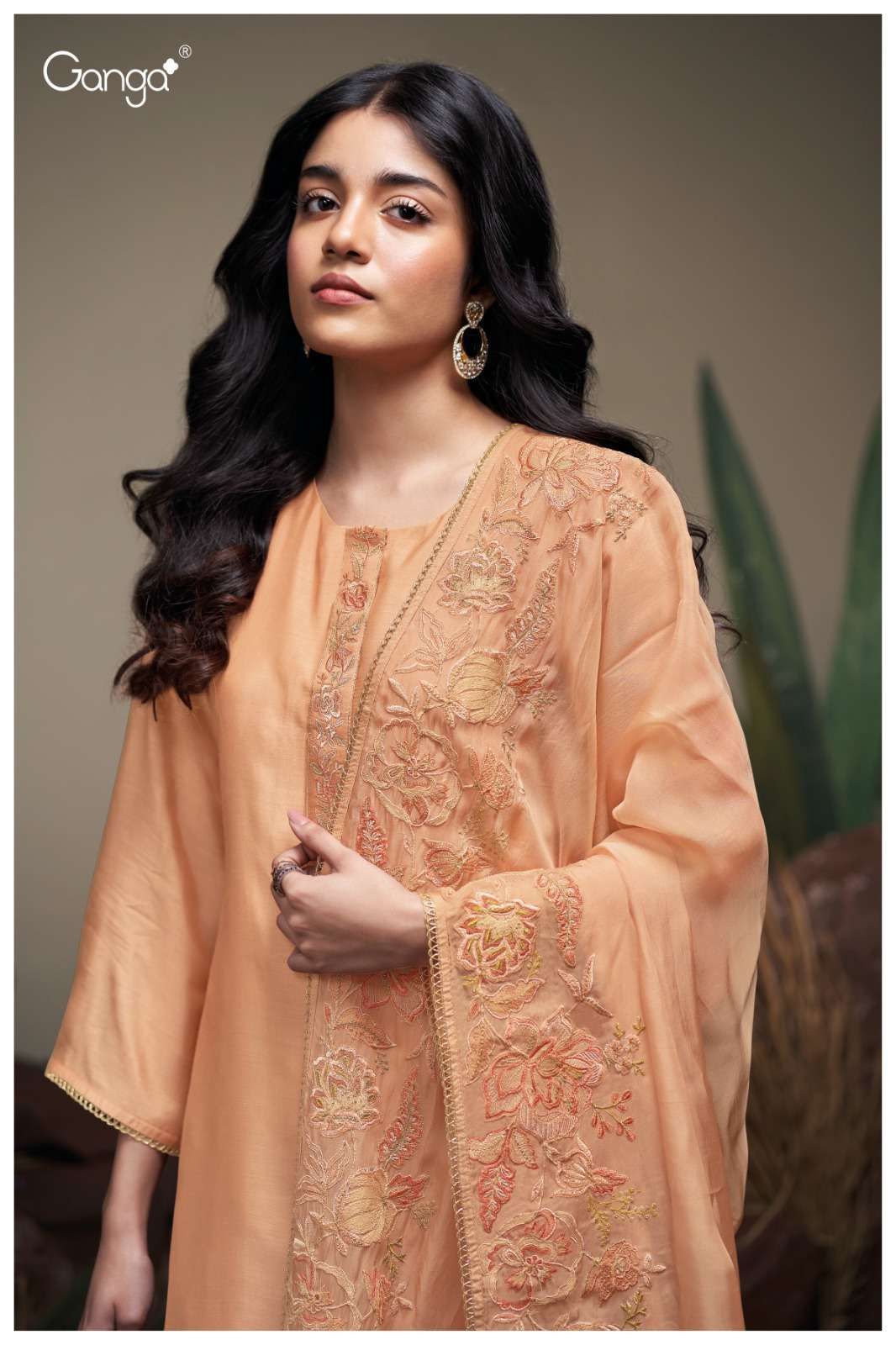 Fayeth 3849 Ganga Premium Bemberg Plazzo Style Suits Wholesale Price