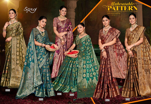 Feather Touch Saroski Vol 1 Saroj Sarees Wholesale Price