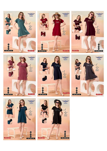 Feeding Style Vol 3521 A Grab It Sinker Women Long Tshirt Wholesaler Gujarat