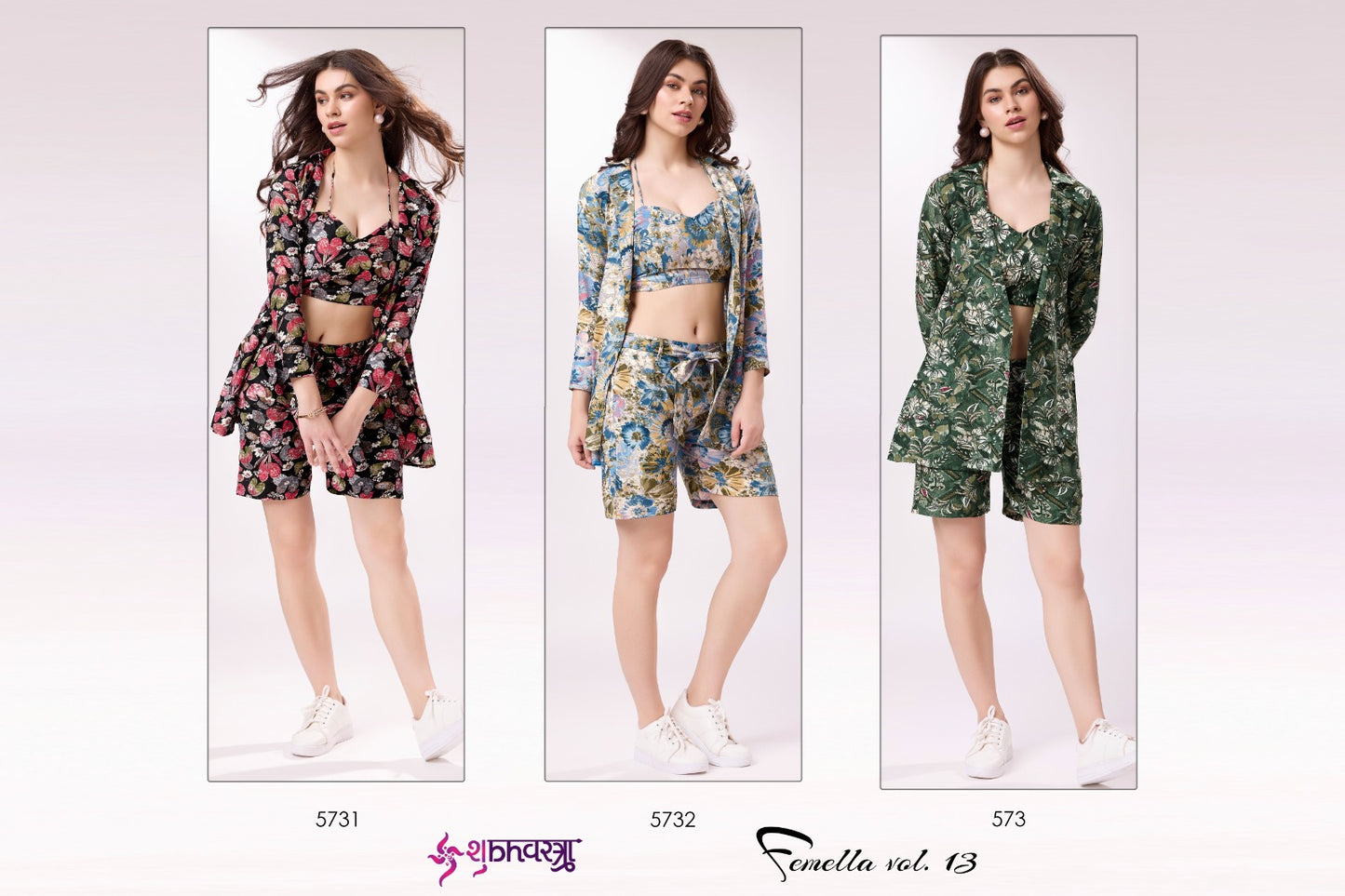 Femella Vol 13 Shubhvastra Cotton Blend Co Ord Set
