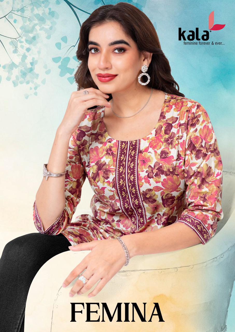 femina kala cotton short kurtis manufacturer