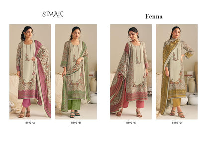 Fenna Cotton Simar Lawn Pakistani Salwar Suits Supplier India