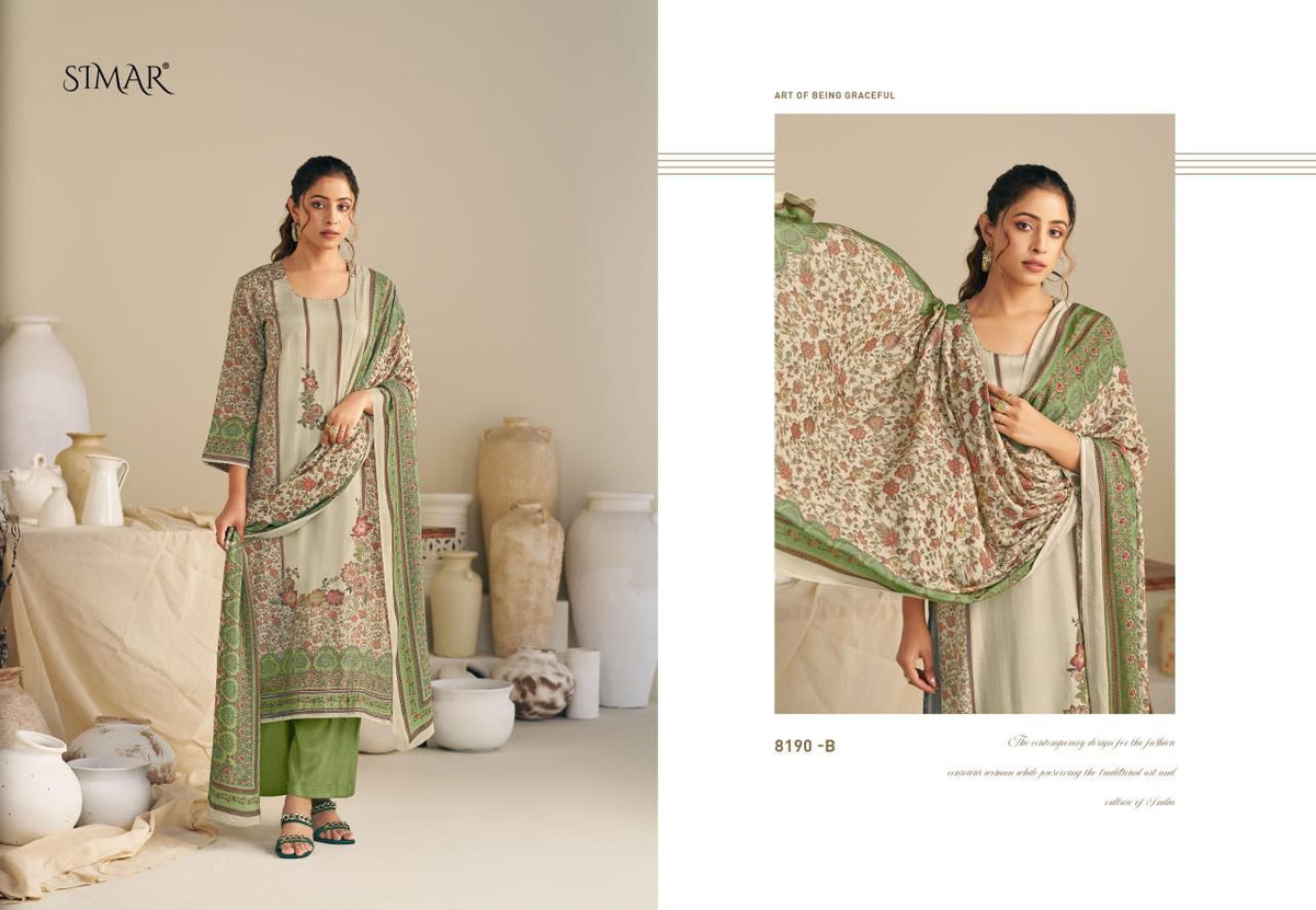 Fenna Cotton Simar Lawn Pakistani Salwar Suits Supplier India